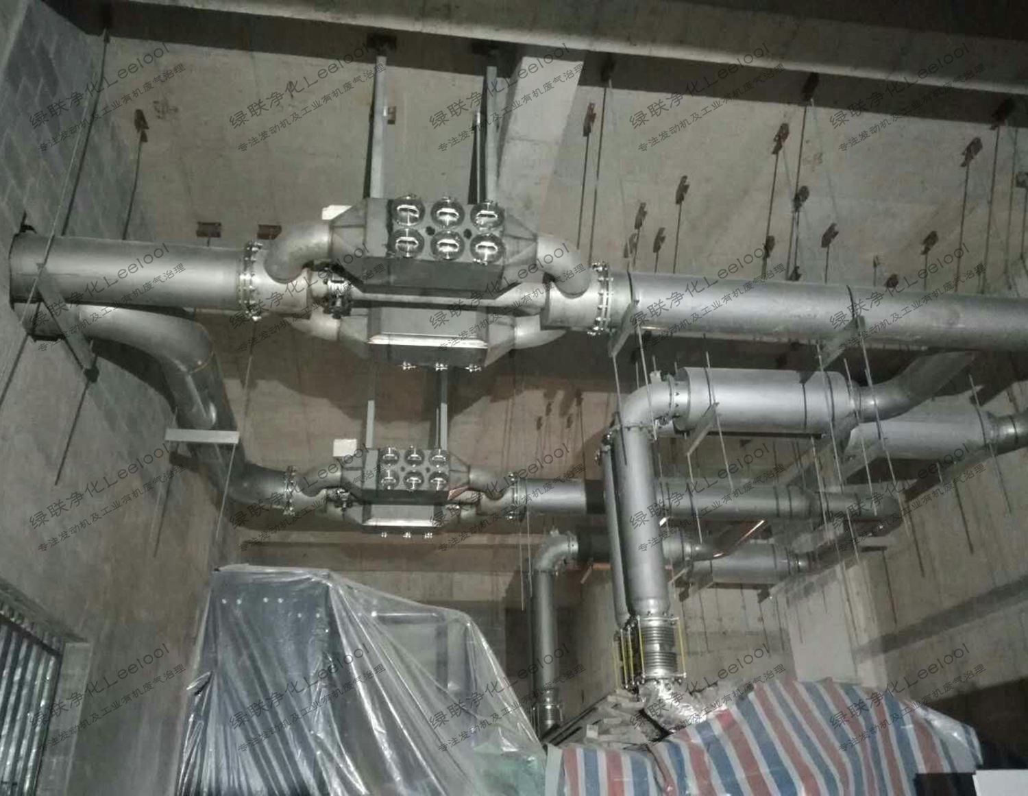 柴油發電機第三代干式黑煙凈化器