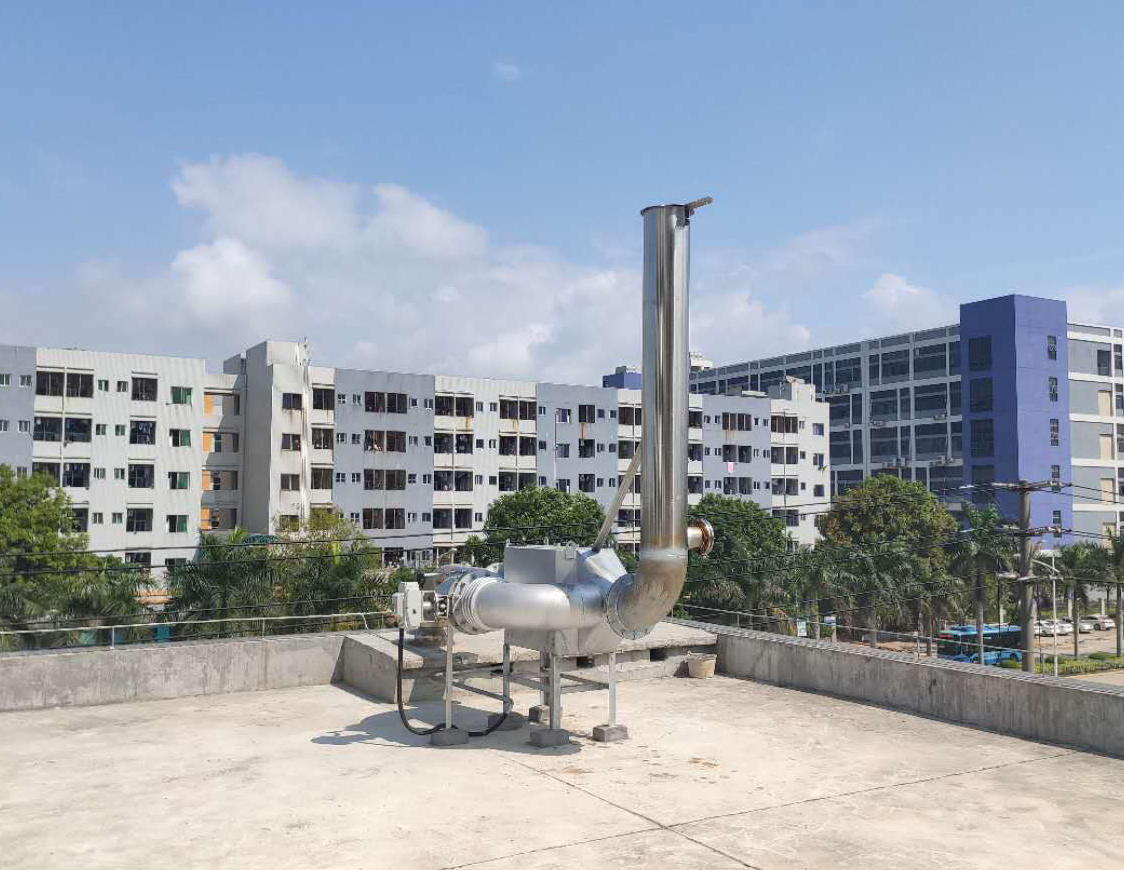 柴油發(fā)電機尾氣干式黑煙凈化器