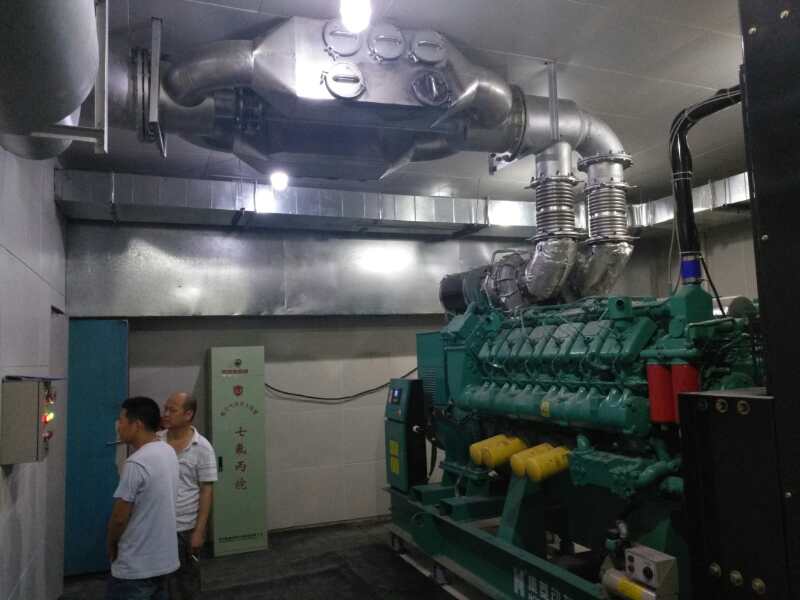柴油發電機組尾氣凈化器