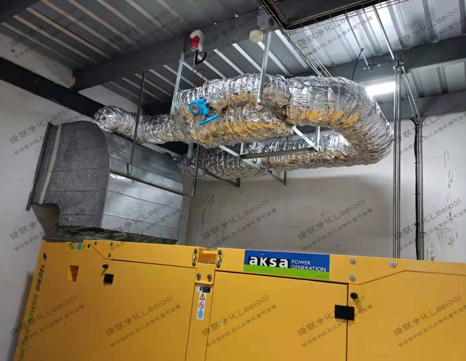生物質(zhì)氣發(fā)電機(jī)組排煙尾氣氮氧化物治理