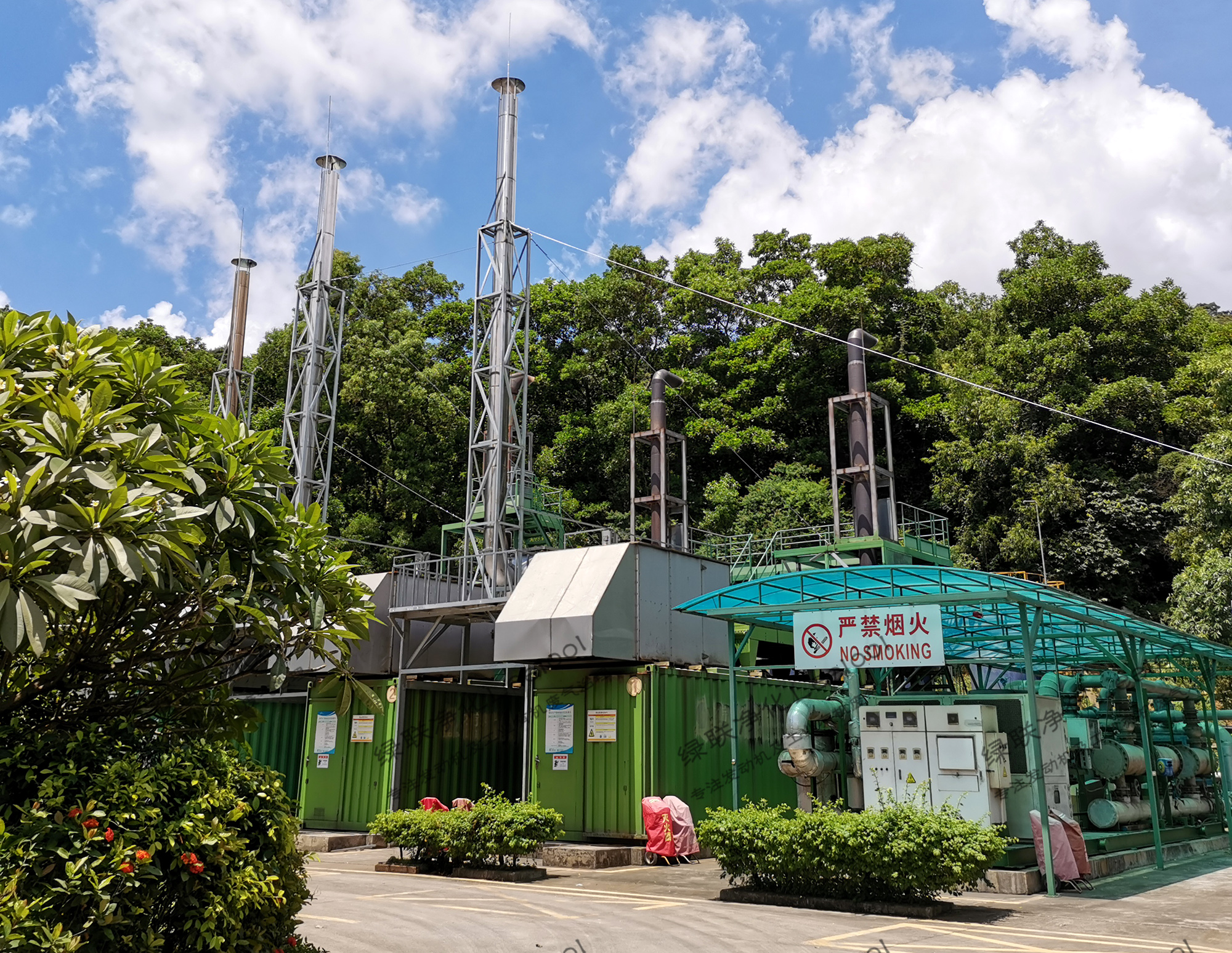 垃圾填埋沼氣發(fā)電尾氣SCR脫硝系統(tǒng)