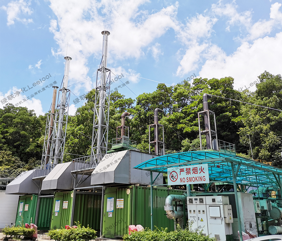 NOx治理丨生活垃圾填埋氣發(fā)電廠三臺1MW顏巴赫沼氣發(fā)電機(jī)組尾氣氮氧化物治理