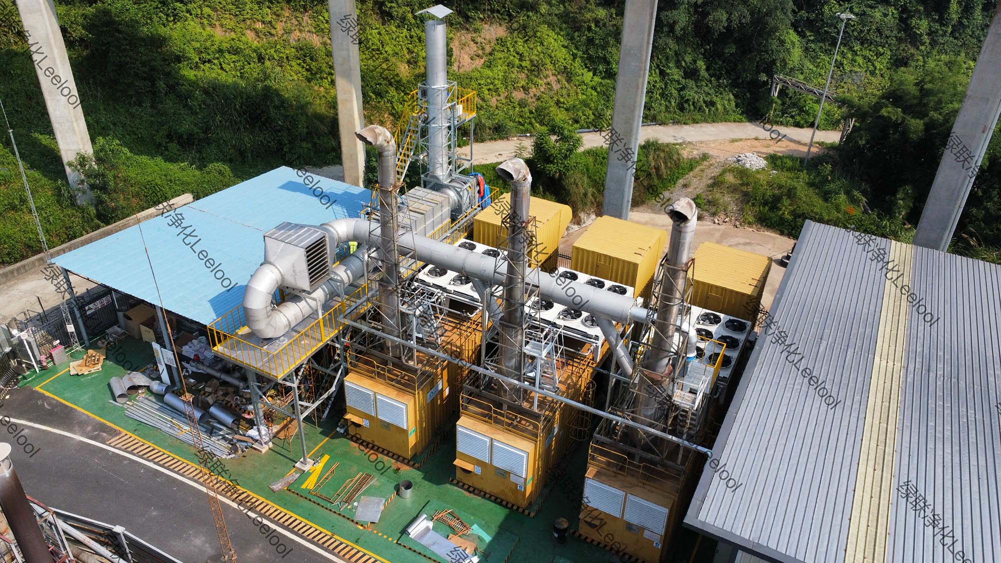 NOx治理｜廣環投興豐生活垃圾填埋場沼氣發電機組尾氣SCR脫硝改造順利投產